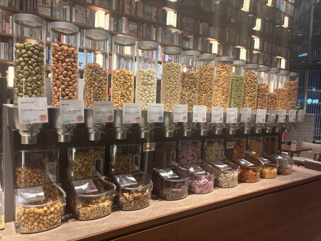 実際に行ってみた シェアラウンジ ワークスタイリング銀座 カラフルなお菓子2